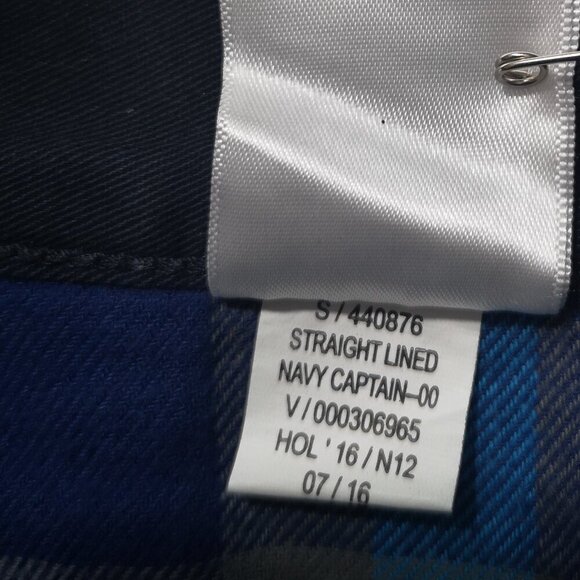 NWT Old Navy Men's Size 32/34 Navy Light Fleece Lined Straight Leg Casual Pants - Picture 4 of 12